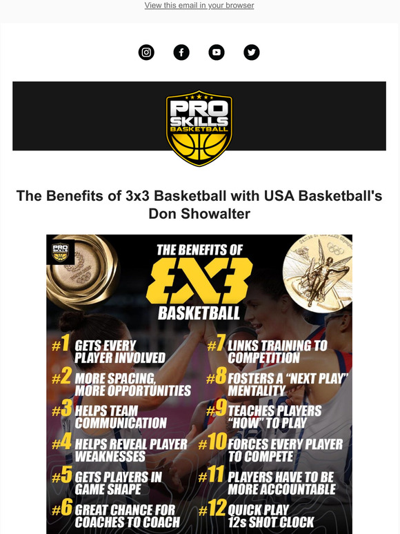 Pro Skills Basketball Is 3x3 Good for Youth Development? Milled