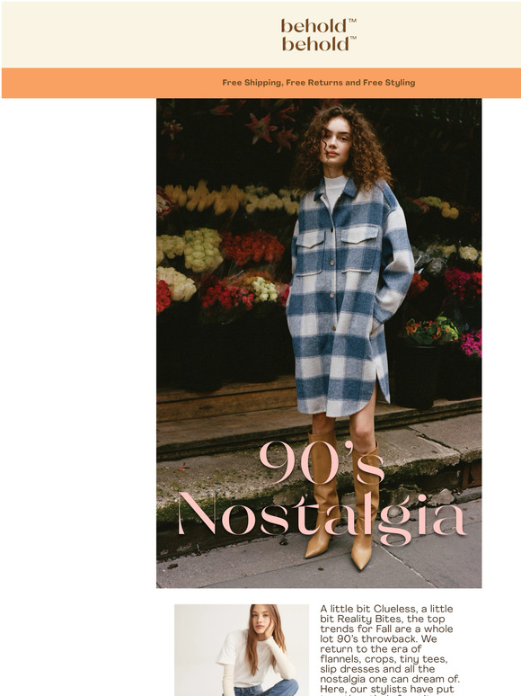 The 90s Are Back and Were In Love