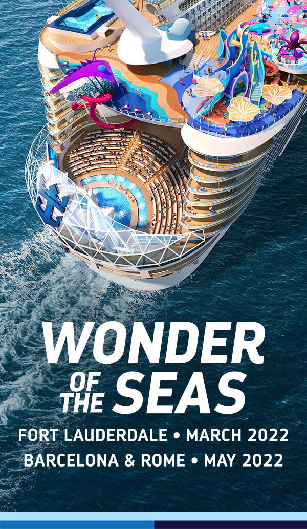 Royal Caribbean: [NEW SHIP ALERT] The all-new Wonder of the Seas will ...