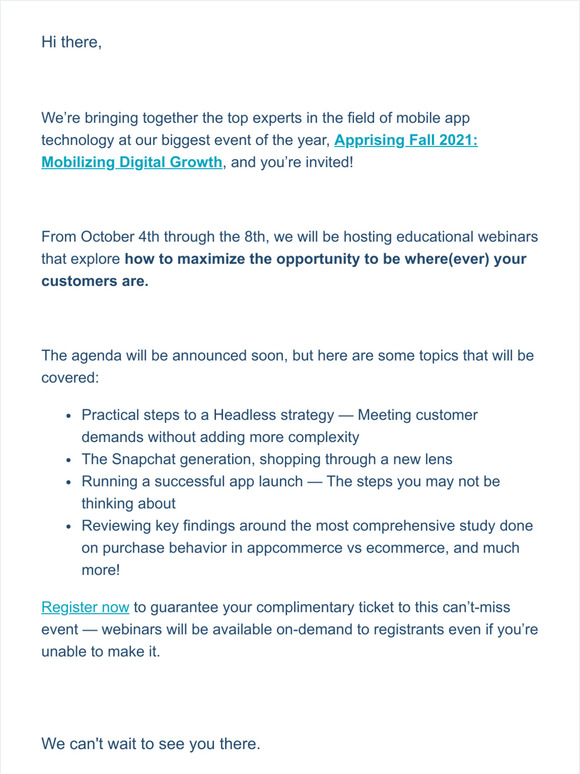 [INVITE] How to mobilize digital growth in 2021 and beyond