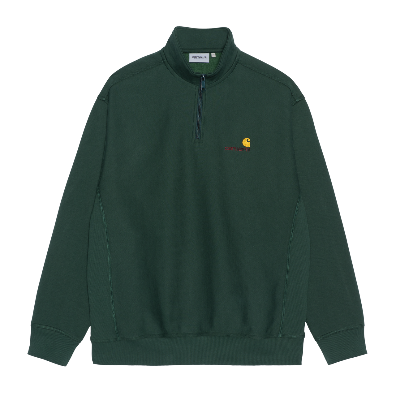 Carhartt Half Zip American Script Mens Sweater - Grove