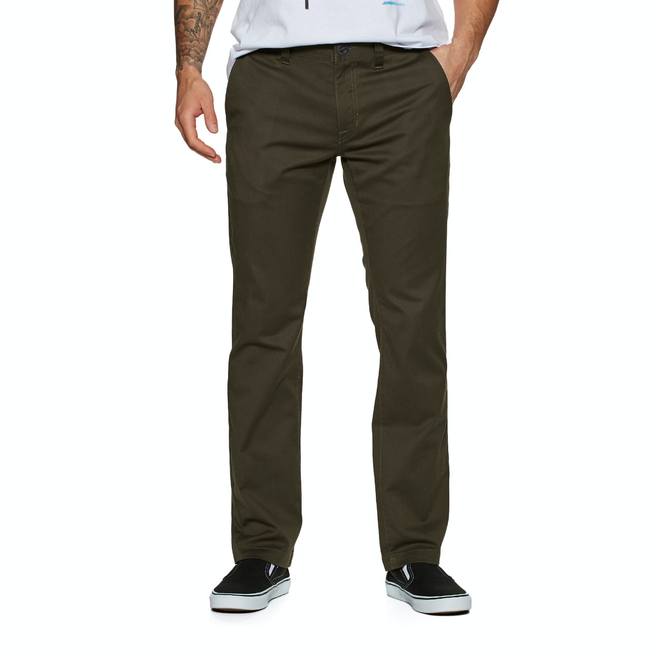 Volcom Frickin Modern Stretch Mens Chino Pant - Wren