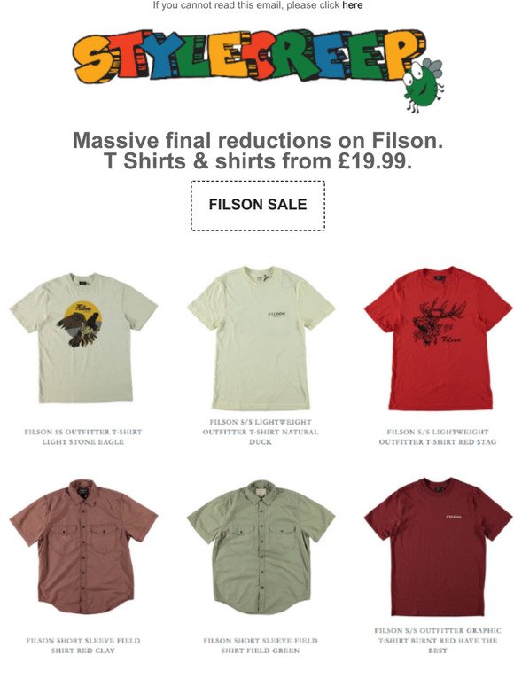 Huge final reductions now on @Stylecreep
