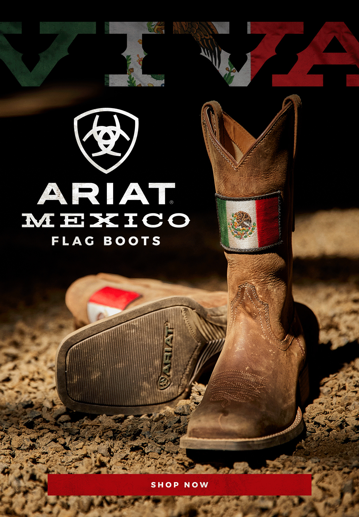 mexican flag boots