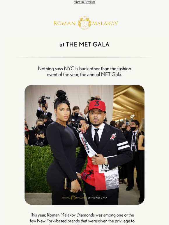 Roman Malakov at The MET Gala