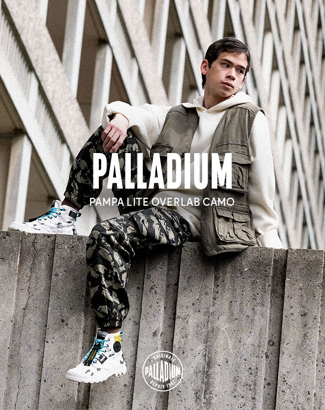 Palladium shop camo boots