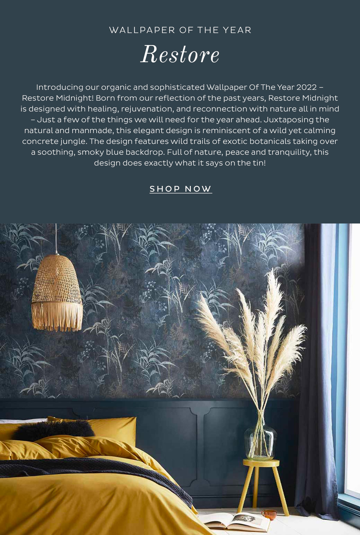graham & brown NL Introducing Our New 'Restore' Wallpaper Milled