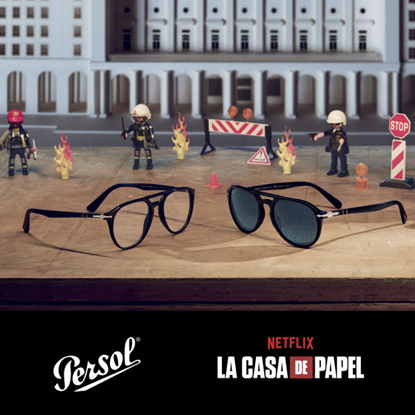 Gafas del profesor de online la casa de papel