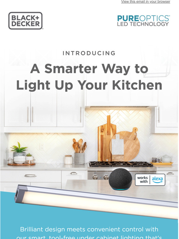  A smarter way to light up your kitchen