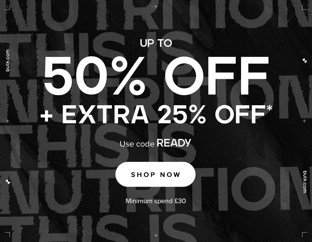 Up to 50% off + Extra 25% off - Use Code - Ready