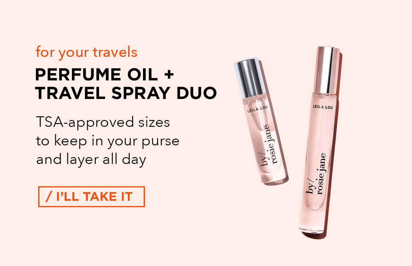 Perfume Oil + Travel Spray Duo