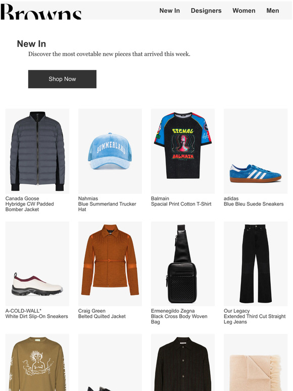 Browns Fashion: Weekend wardrobe fillers (and then some) | Milled