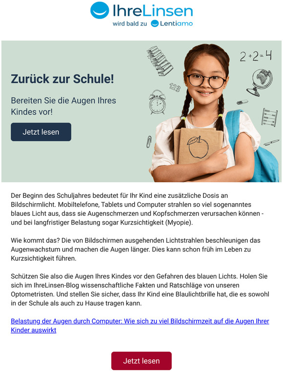 IhreLinsen Blog: Zurck zur Schule!