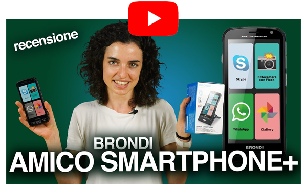 Smartphone Brondi Amico+, dispositivo per senior e non solo!