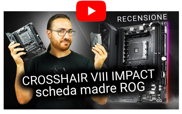 Asus ROG Crosshair VIII Impact, scheda madre fuori dagli schemi per performance eccezionali