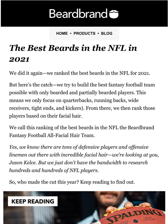 Best Beards in the NFL in 2021 – Beardbrand