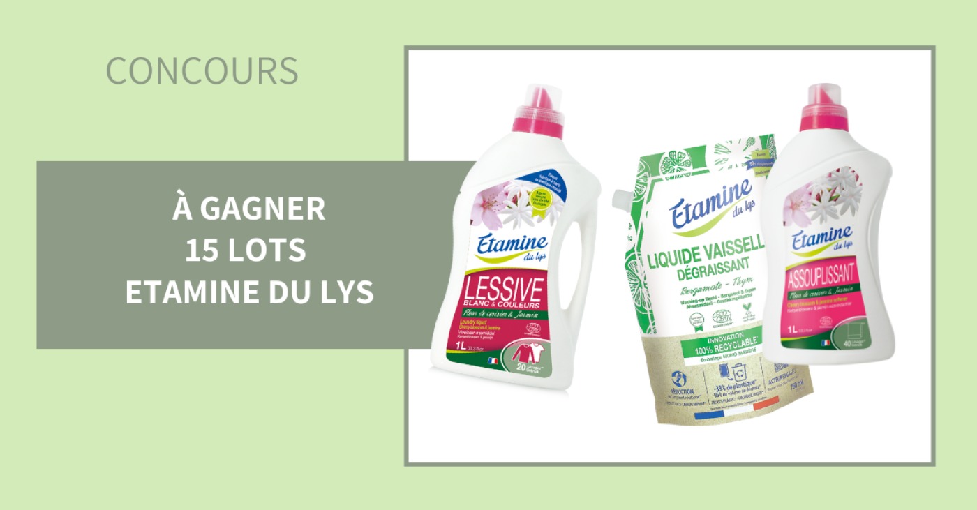 15 lots ETAMINE DU LYS à gagner !