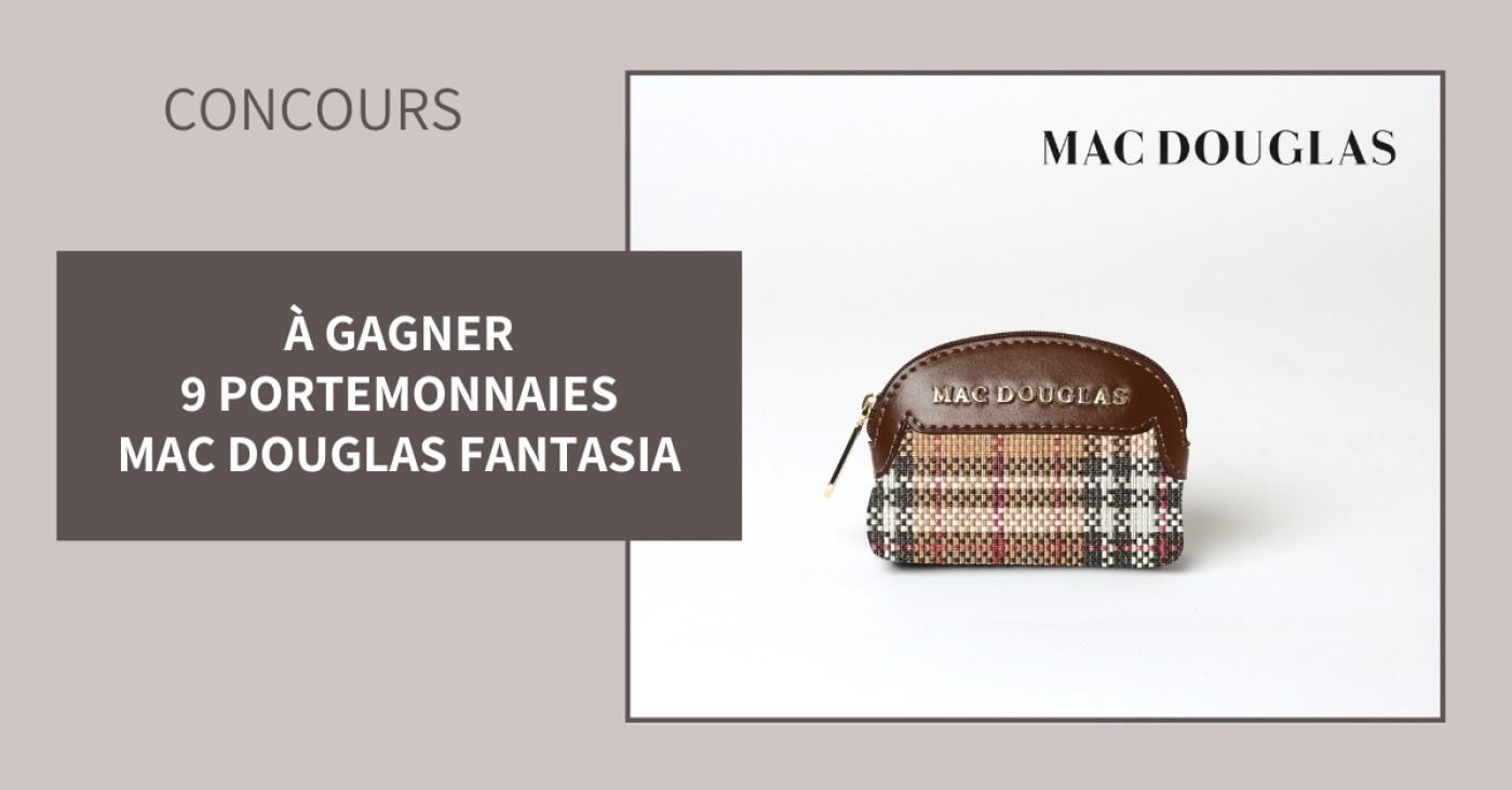 9 portemonnaies Mac-Douglas Coco fantasia à gagner !