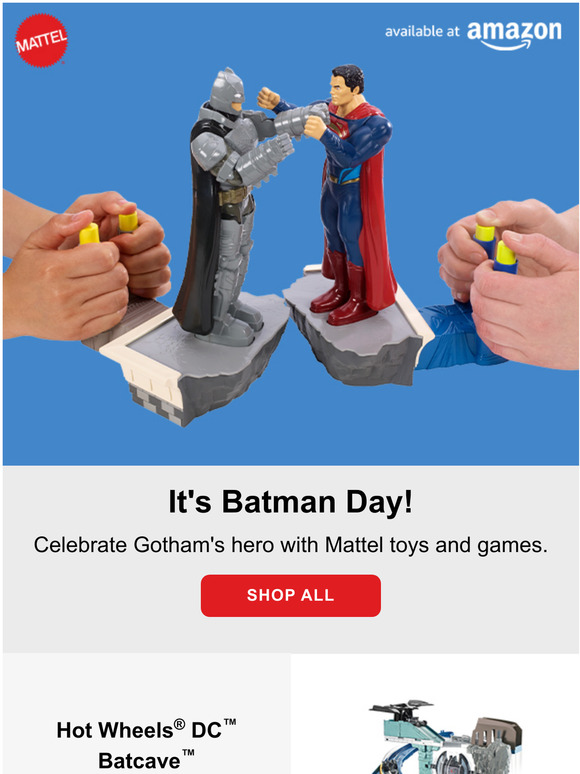 Shine the Bat-Signal, it's Batman Day!