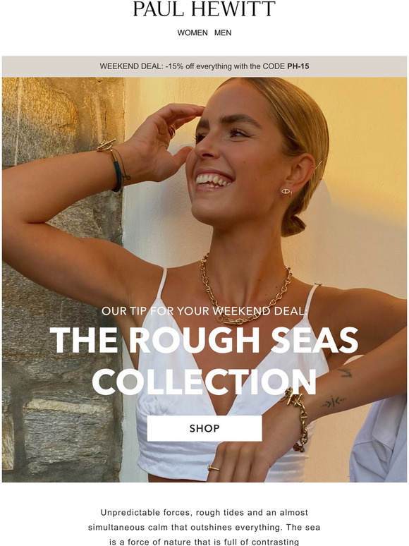 ALREADY DISCOVERED? ROUGH SEAS JEWELLERY COLLECTION