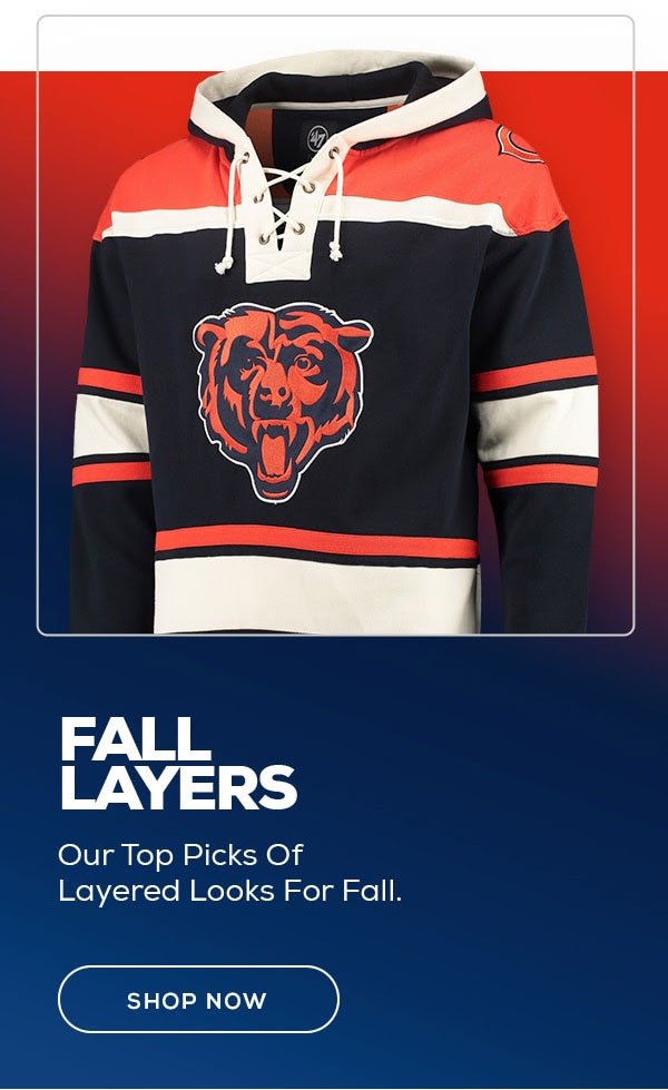 Chicago Bears Shirts, Hats, Sweatshirts & More at SportsWorldChicago.com