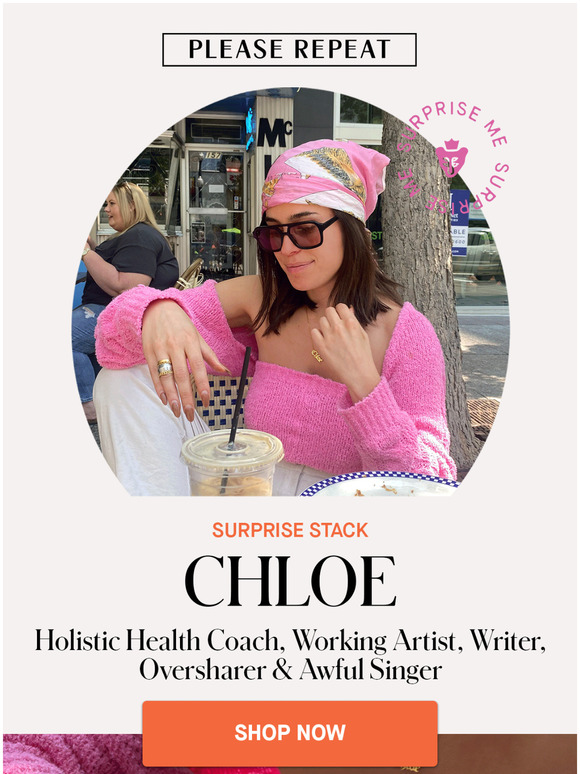 Surprise Stack: Chloe Bruderer