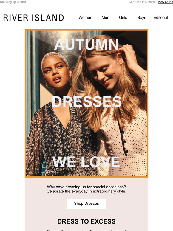 Autumn dresses for you...