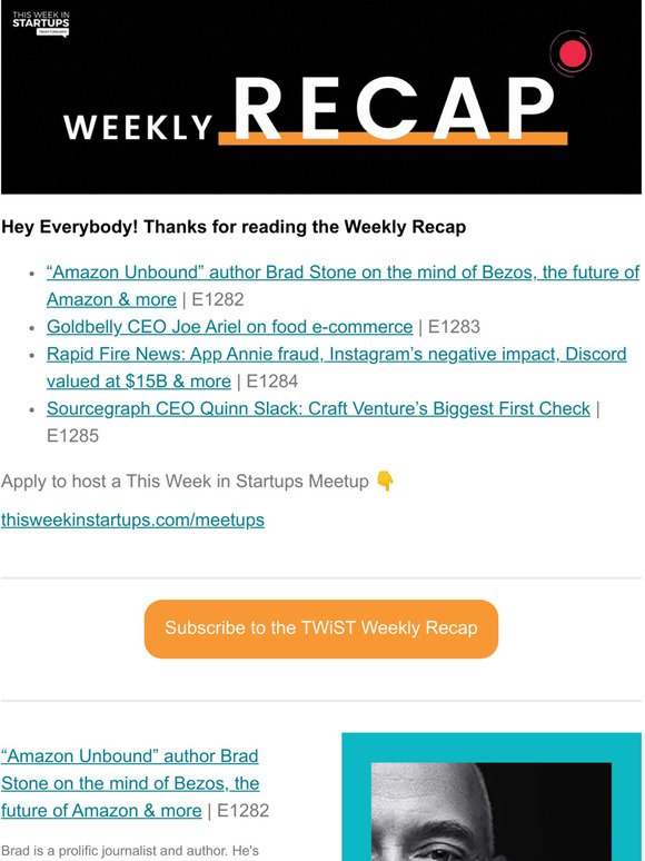 Weekly Recap - This Week in Startups with Jason Calacanis