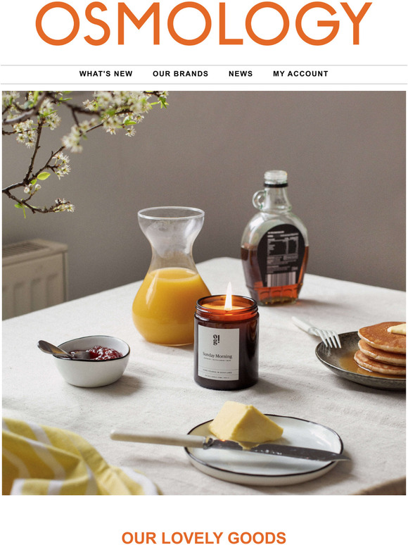 NEW - Our Lovely Goods candles now available