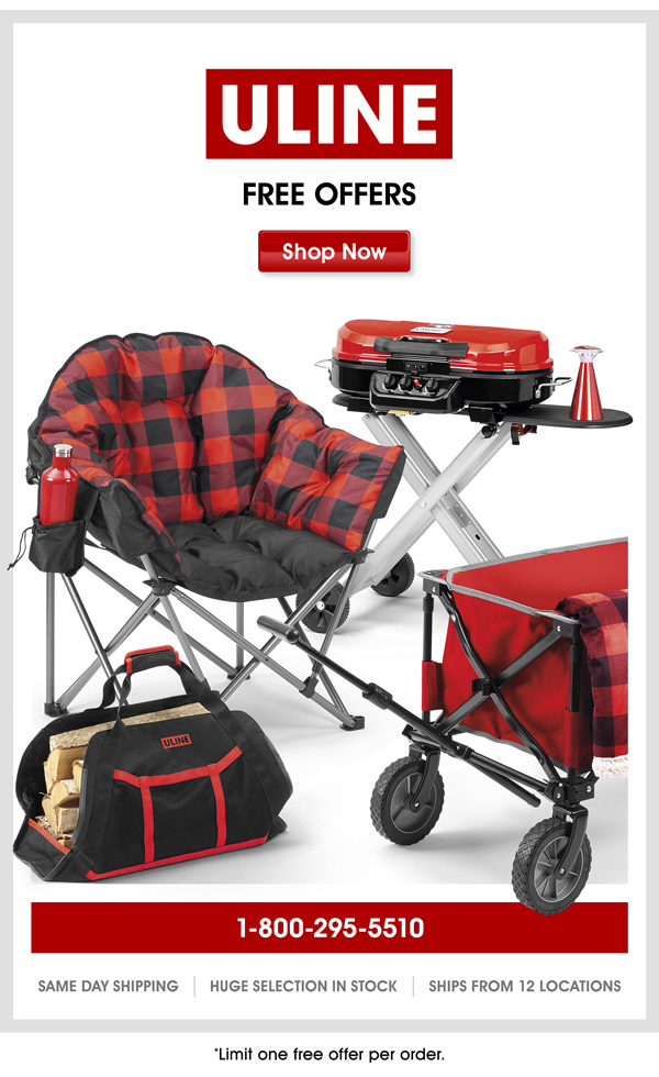 ULINE New Fall Freebies! Milled