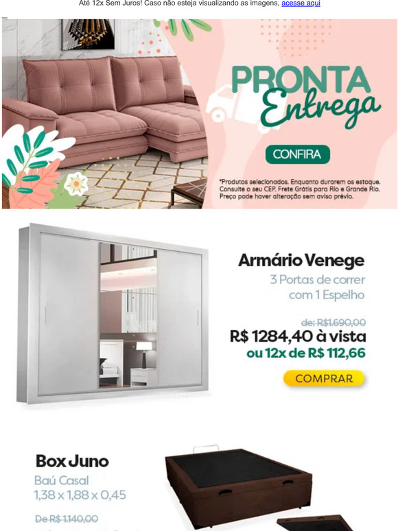 Descontos de Primavera. Preos ao vento e Pronta Entrega
