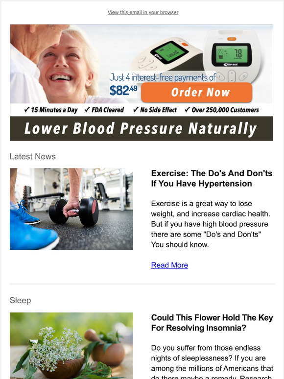 Resperate High Blood Pressure Exercise Precautions Your Should Know