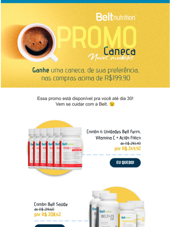 Compre e ganhe uma caneca especial!