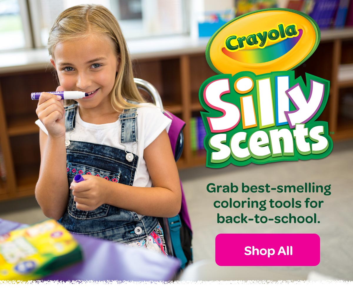 Silly Scents Sweet & Stinky Scented Markers, Crayola.com