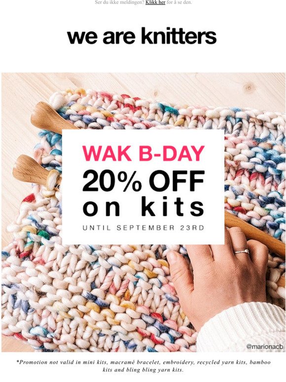 20% OFF! You're invited to our B-DAY SALE