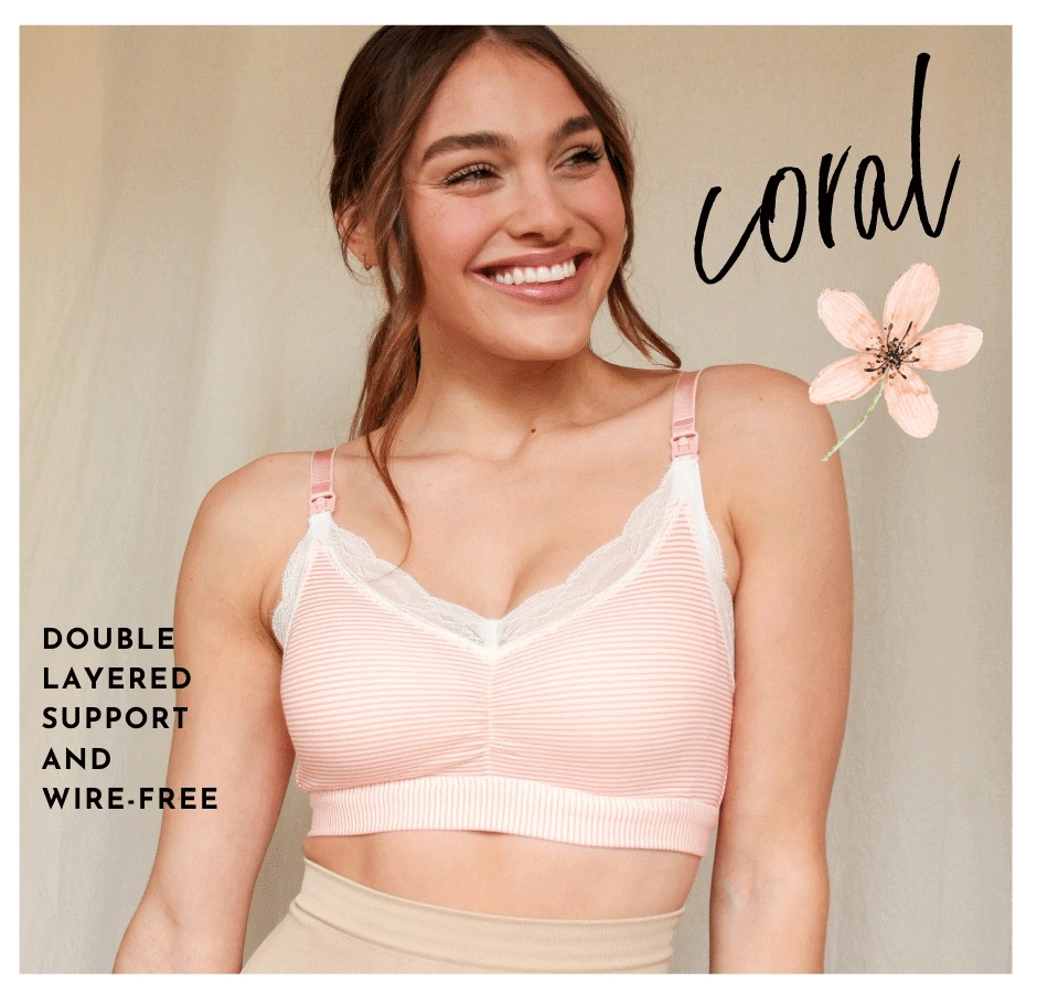 Queen Bee Maternity Introducing the Luna nursing bra Milled