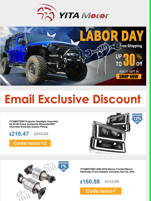Make Your Vehicle Shine Bright! Up to 32% OFF