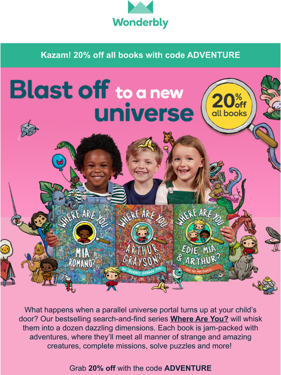 Dive into our out-of-this-world sale 
