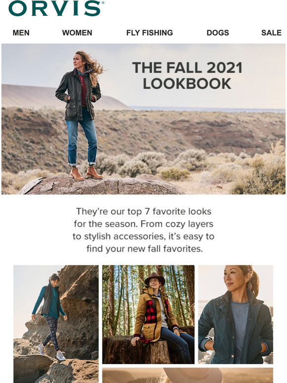 Orvis See our top 7 looks for fall! Milled