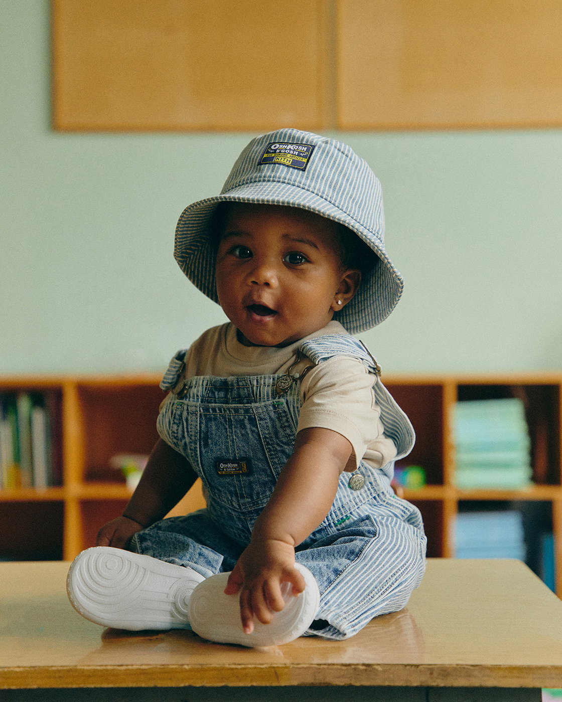 【新品タグ付き】KITH × OshKosh オーバーオール＋ハットセット Kith: Kith Kids for OshKosh B'gosh & Fall Classics | Milled
