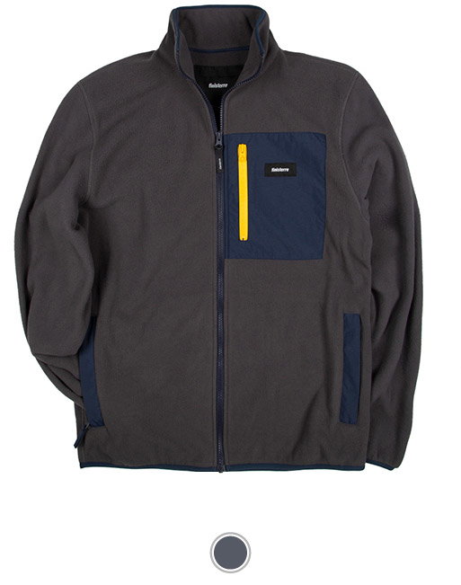 Men's Axiom Full Zip Fleece | Charcoal