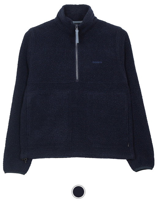 Women's Budock Wool Smock | Navy