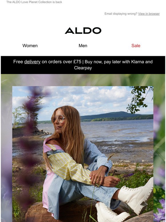 bringe handlingen Mentalt løfte Aldo Shoes: Feel good and look fantastic Shop ALDO Love Planet | Milled