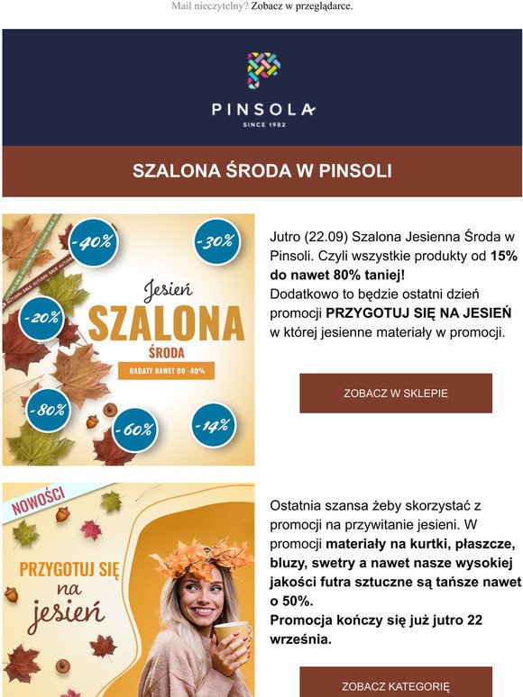Szalona roda w Pinsoli do -80%