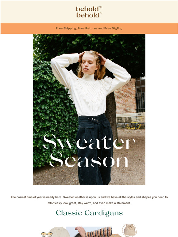 It's Sweater Season!