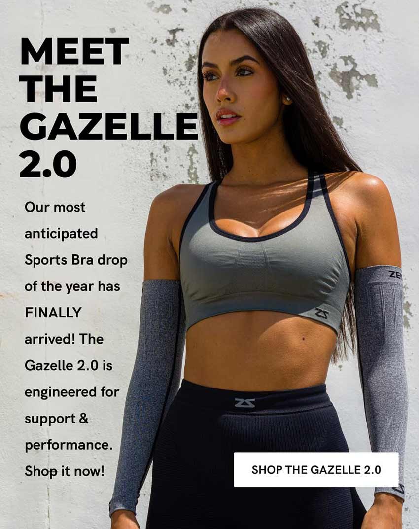 The Gazelle 2.0 sports bra