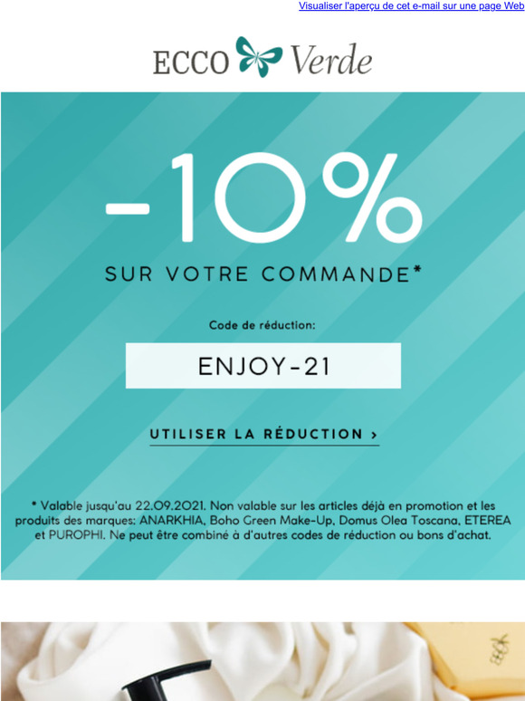 code reduction ecco verde