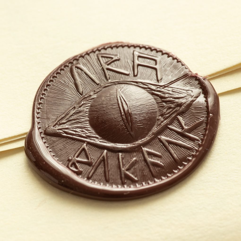 Moon Wax Seal Coin