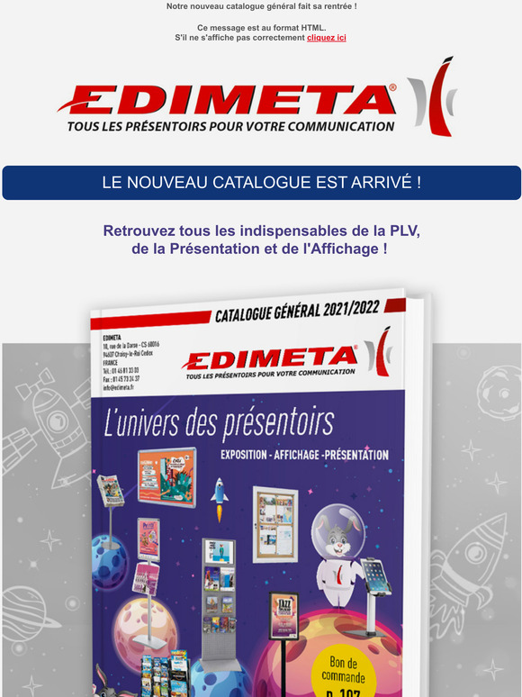 Demandez le Nouveau Catalogue 2021-2022