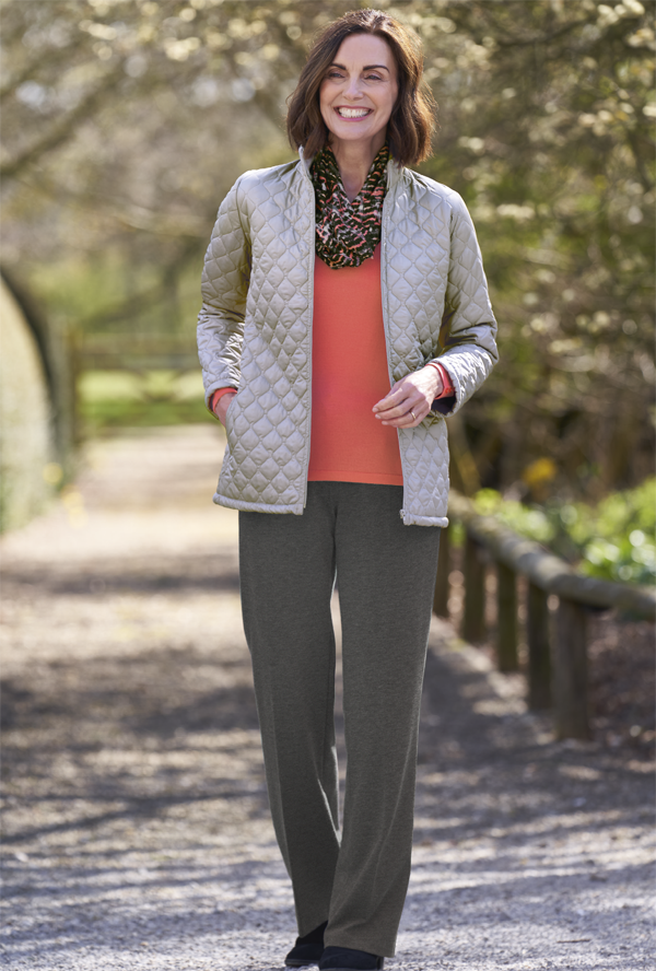 Lightweight, cosy quilted jacket